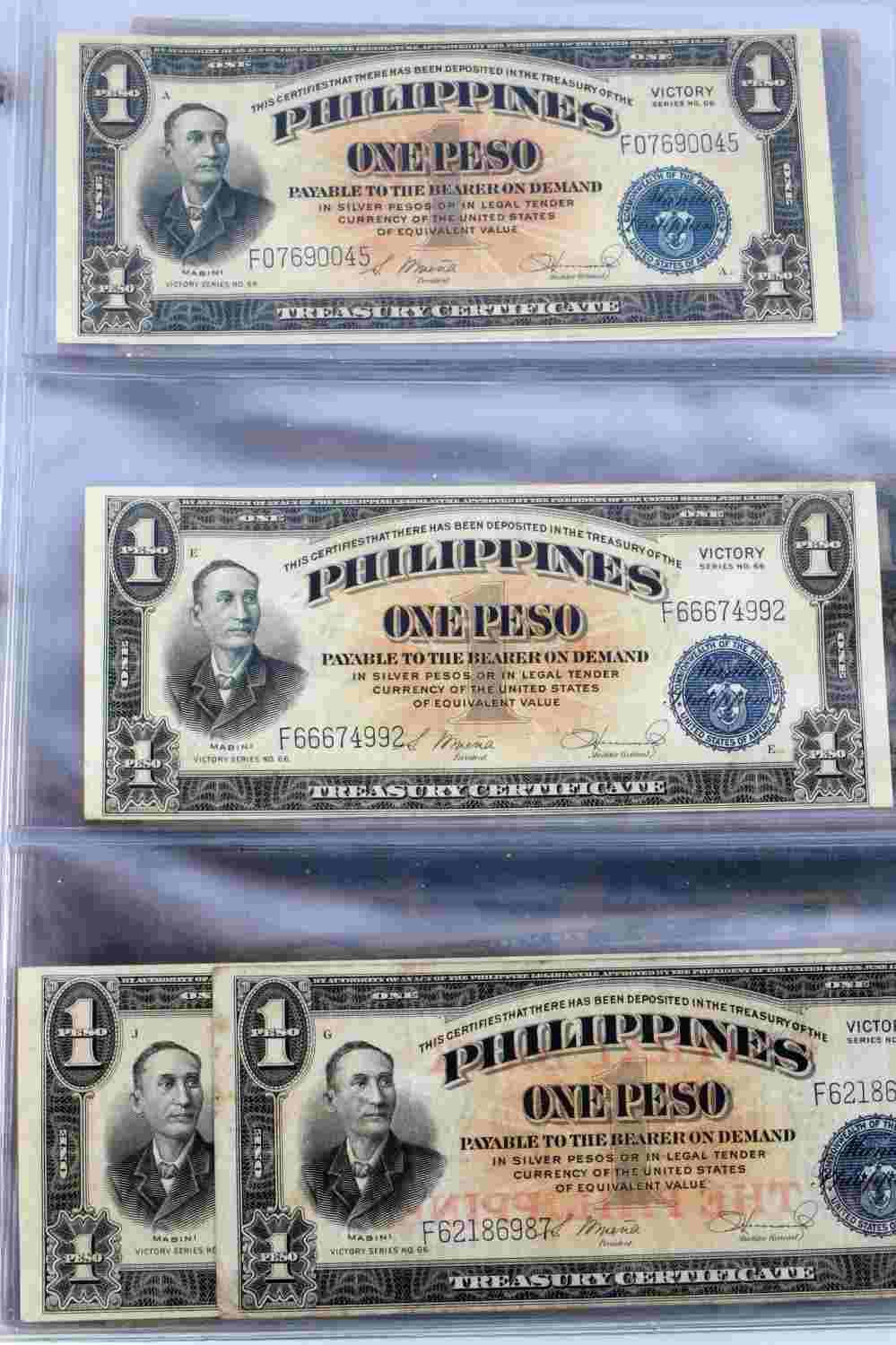 LOT 66 JAPANESE U.S. PHILIPPINE OCCUPATION NOTES