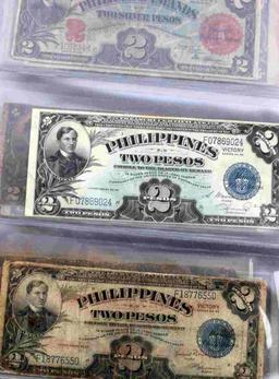 LOT 66 JAPANESE U.S. PHILIPPINE OCCUPATION NOTES