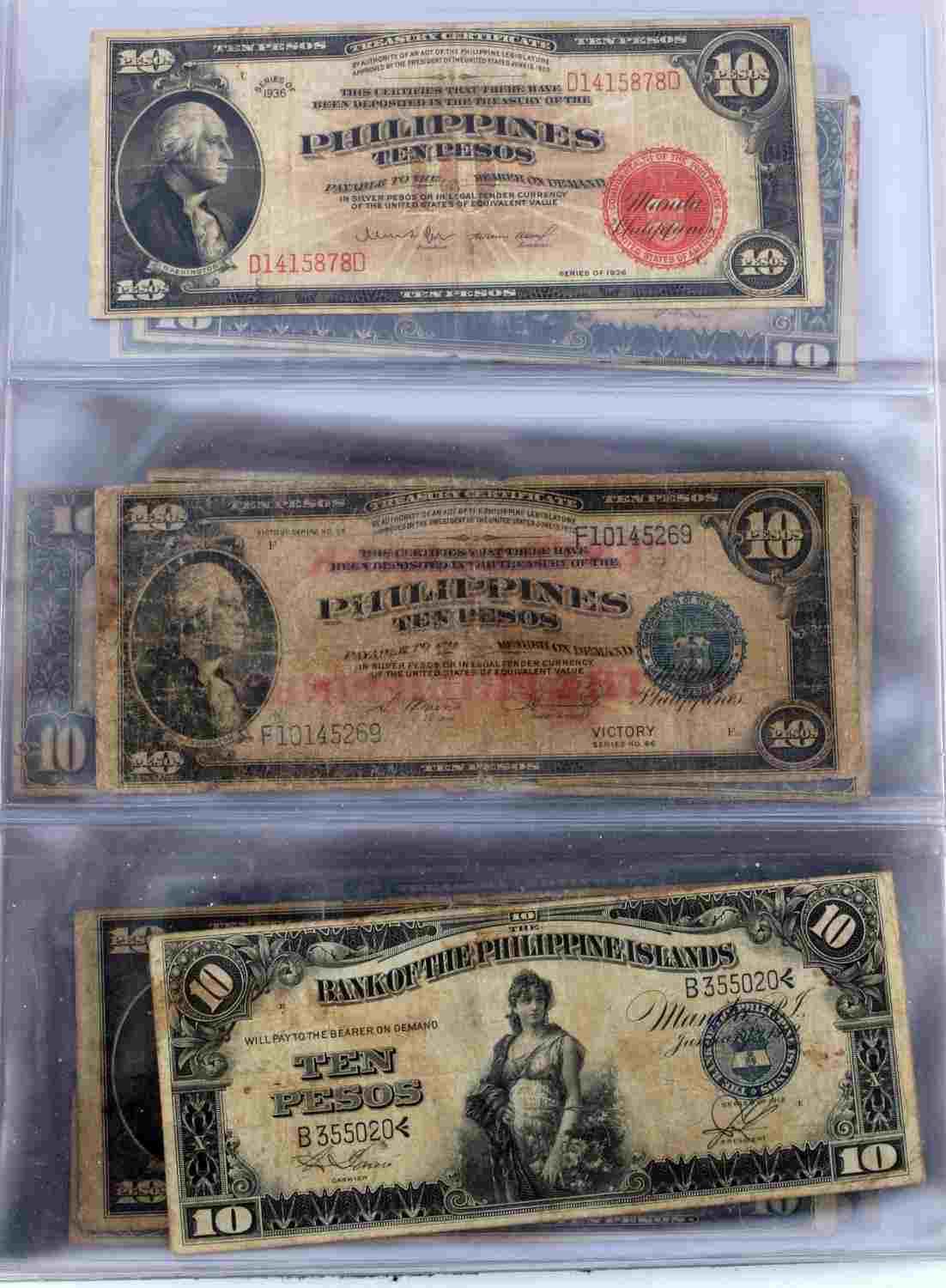 LOT 66 JAPANESE U.S. PHILIPPINE OCCUPATION NOTES