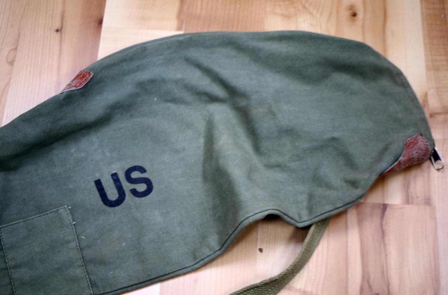 WWII U.S. M-1 GARAND RIFLE CARRYING CASE KHAKI