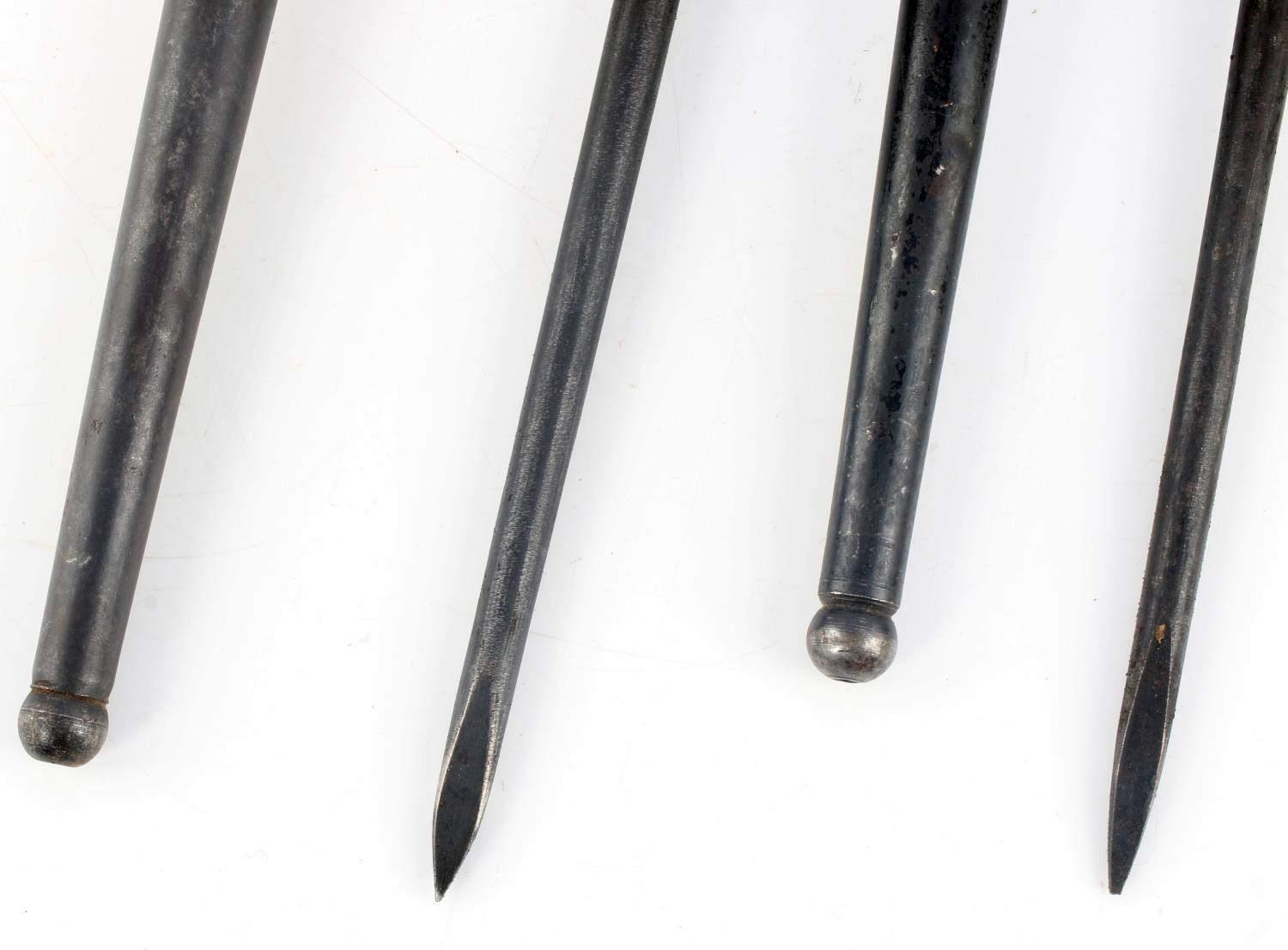 WWII BRITISH ENFIELD SPIKE BAYONET PAIR