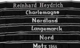 WWII GERMAN THIRD REICH LOT OF 13 CUFF TITLES SS