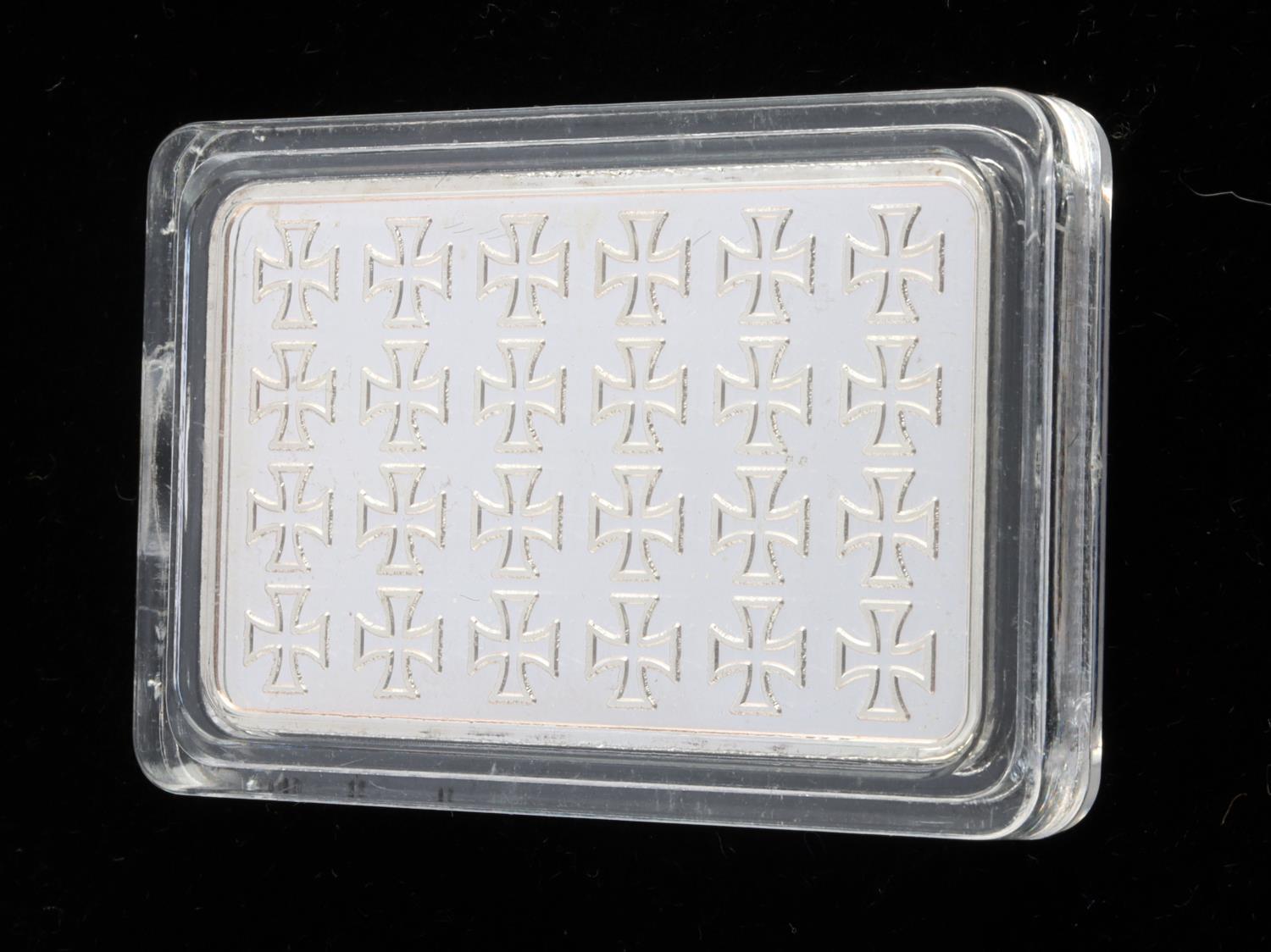 WWII GERMAN THIRD REICH FACSIMILE SILVER BAR