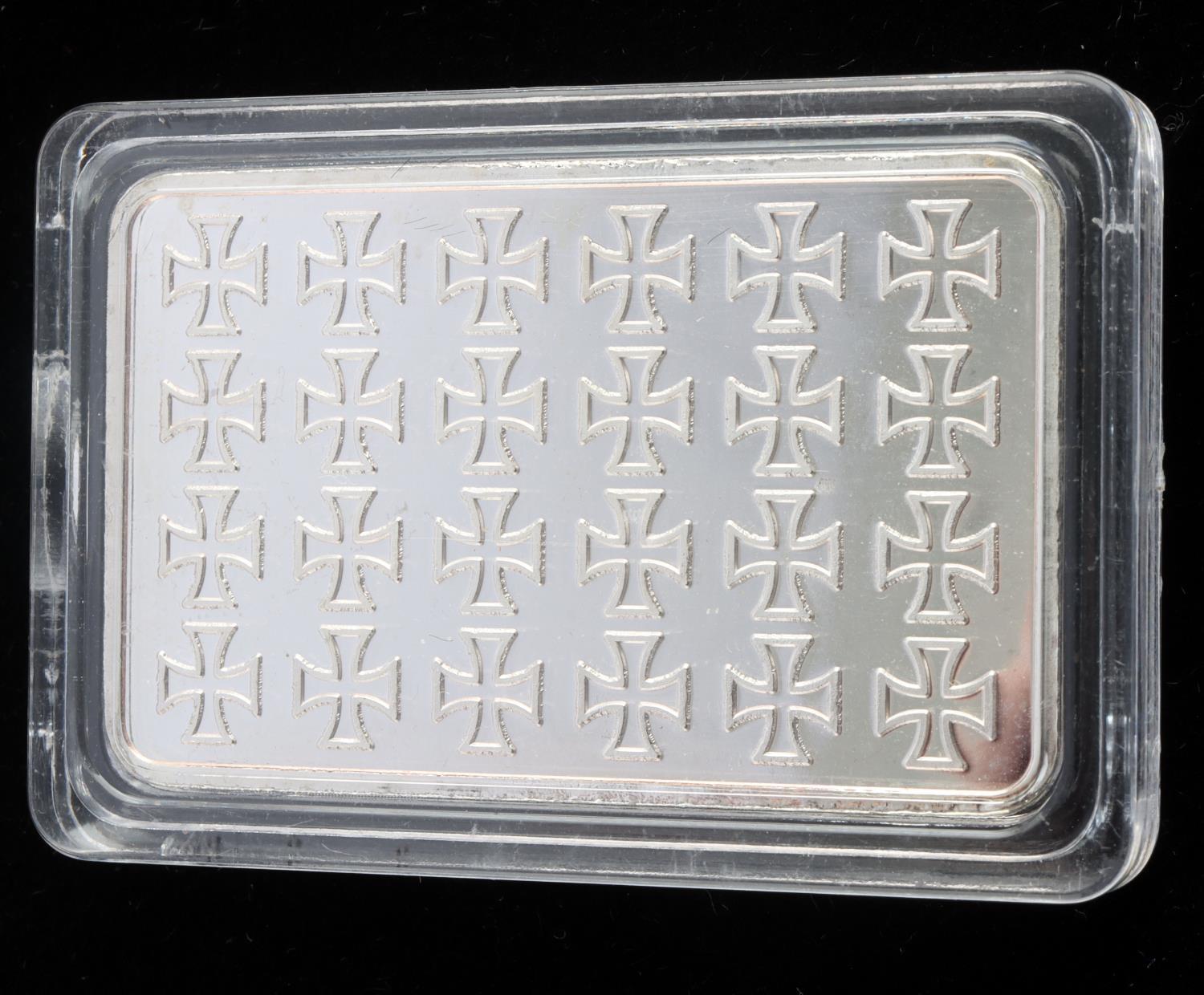 WWII GERMAN THIRD REICH FACSIMILE SILVER BAR