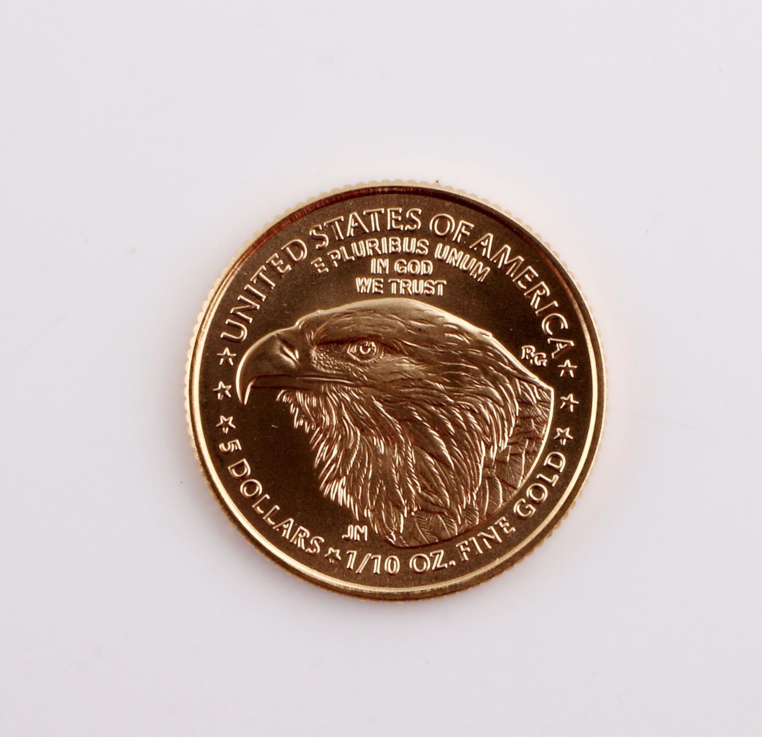 1/10TH OZ AMERICAN EAGLE GOLD COIN