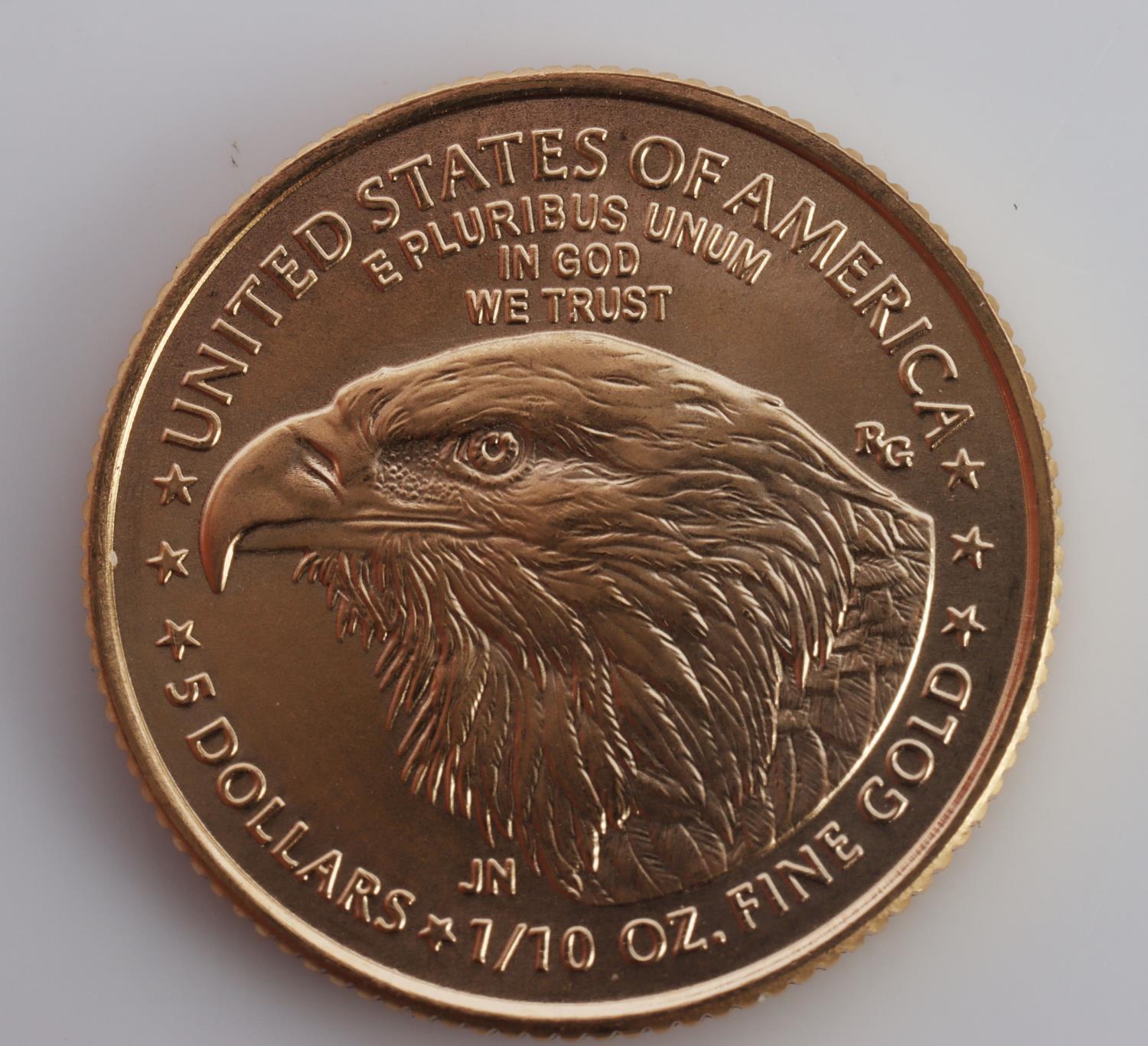 1/10TH OZ AMERICAN EAGLE GOLD COIN