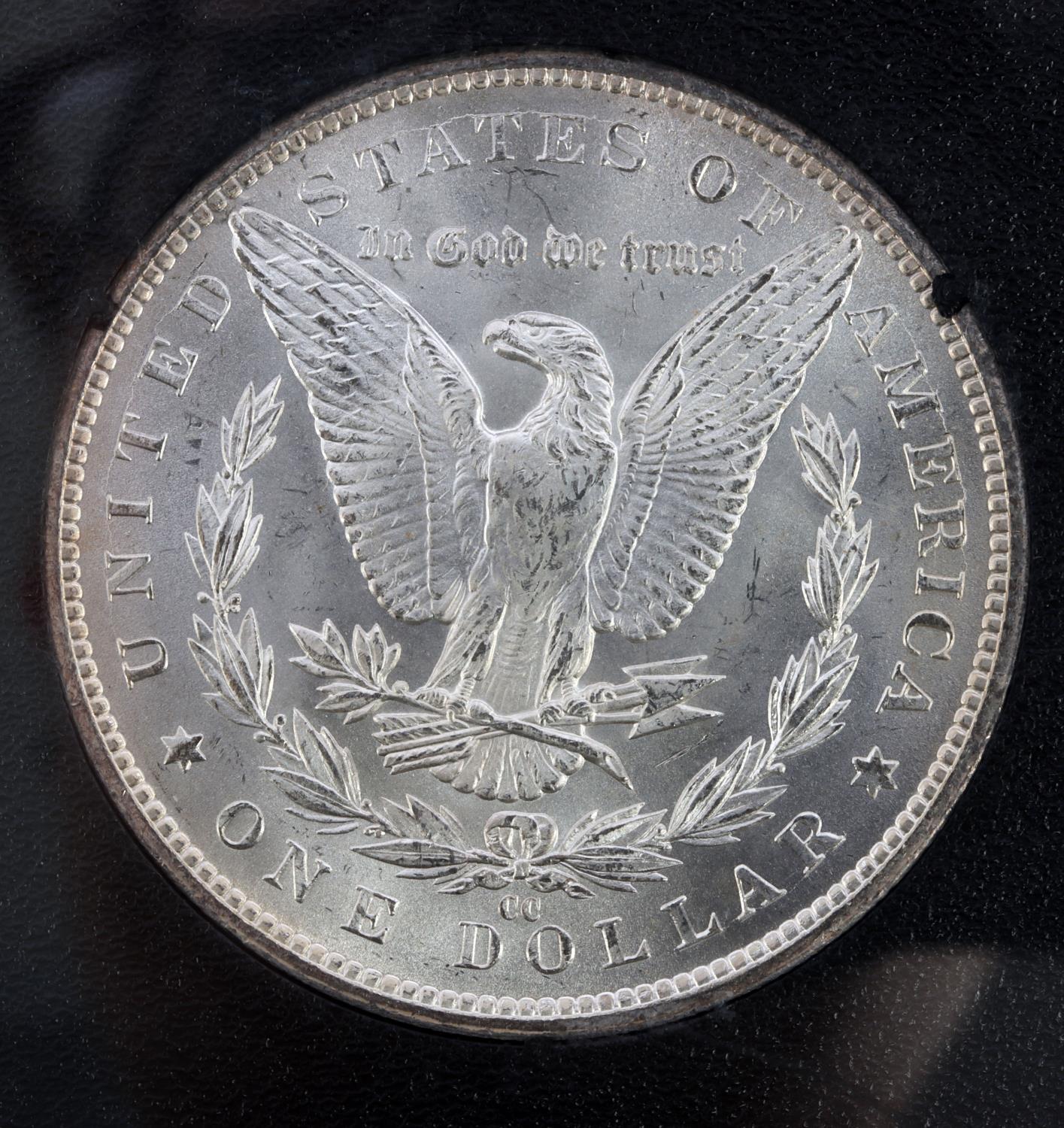 1883-CC CARSON CITY UNC SILVER DOLLAR COIN