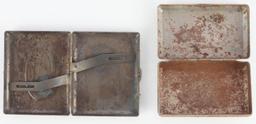 3 WWII GERMAN REICH CIGARETTE CASE & TRINKET BOX