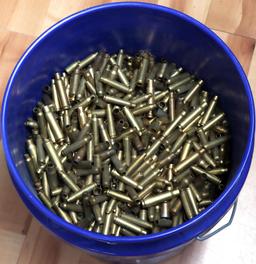 LOT OF APPROX 54 LBS OF MIXED BRASS CASINGS