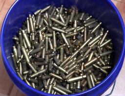 LOT OF APPROX 54 LBS OF MIXED BRASS CASINGS