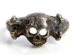 WWII GERMAN THIRD REICH GROUP OF 2 SILVER RINGS
