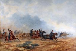 CHARLES AUGUSTIN VICTOR DOERR 19TH CENT PAINTING