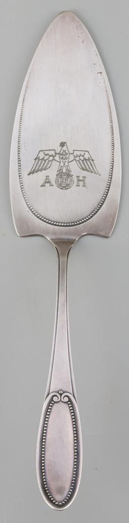 WWII GERMAN THIRD REICH ADOLF HITLER CAKE SERVER