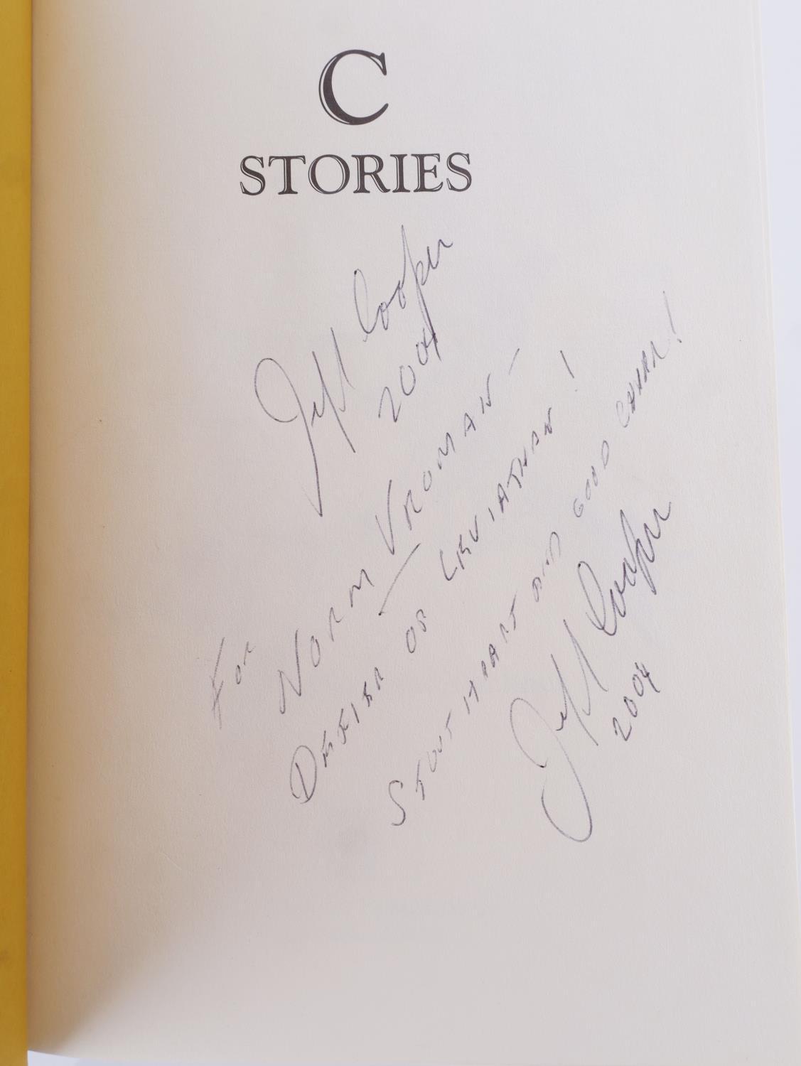 2 SIGNED COPIEs OF C STORIES JEFF COOPER 47/100 LE