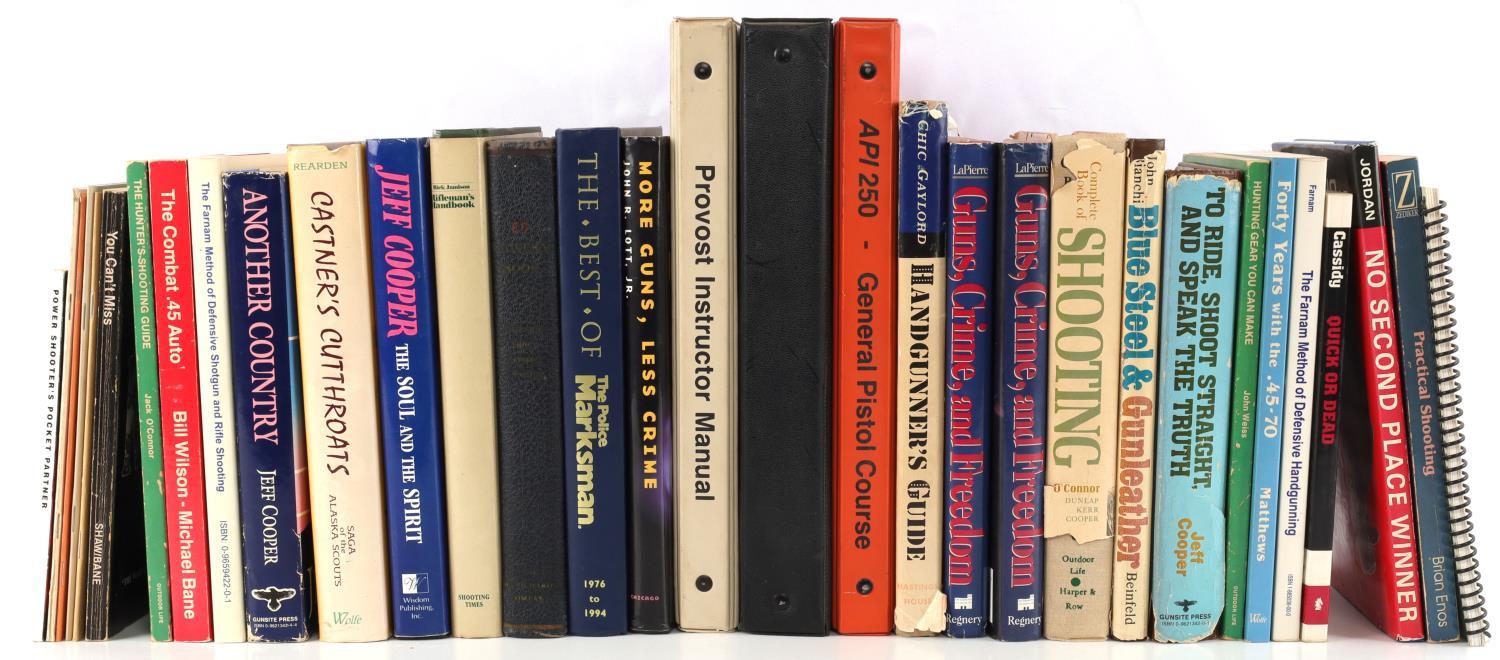 SHOOTING BOOK LOT W SIGNED JEFF COOPER