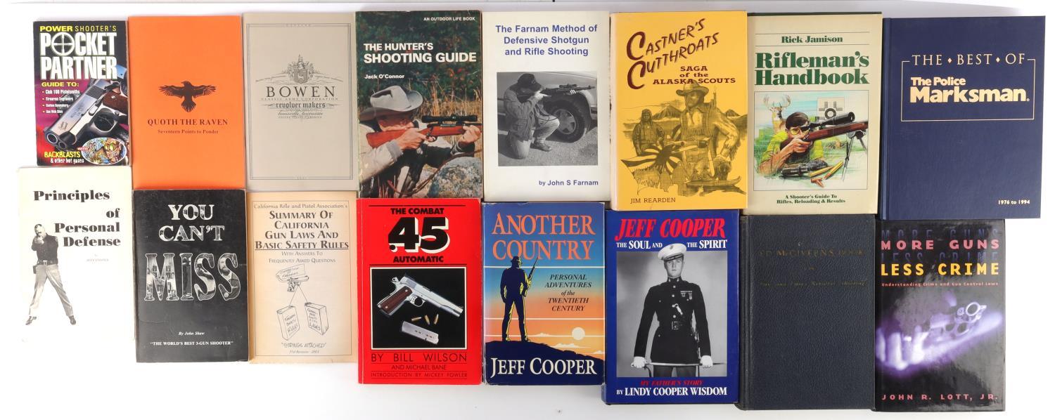 SHOOTING BOOK LOT W SIGNED JEFF COOPER