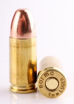 500 ROUNDS OF 9MM LUGER 115 GRAIN AMMUNITION