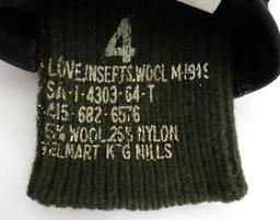 8 WWII US GI ARMY FIELD GEAR & COLD WEATHER CAP