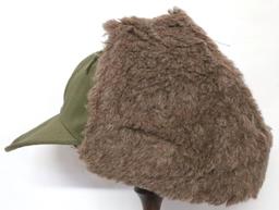 8 WWII US GI ARMY FIELD GEAR & COLD WEATHER CAP