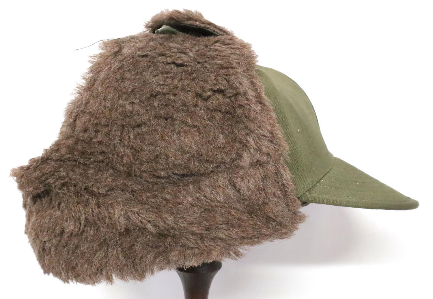 8 WWII US GI ARMY FIELD GEAR & COLD WEATHER CAP