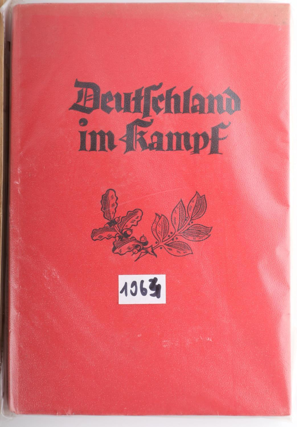 WWII GERMAN THIRD REICH HITLER CARDS & BOOKS
