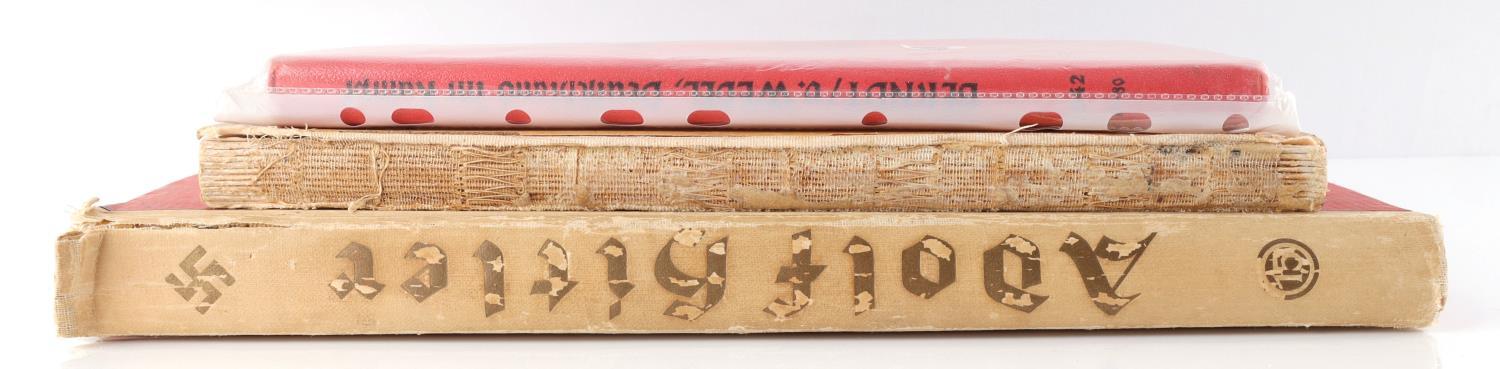 WWII GERMAN THIRD REICH HITLER CARDS & BOOKS