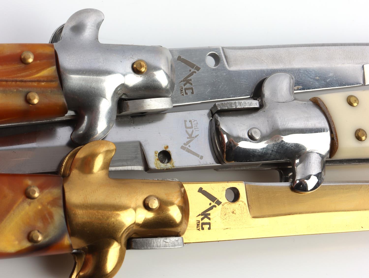 4 AKC ITALIAN SWITCHBLADE LOT NEW