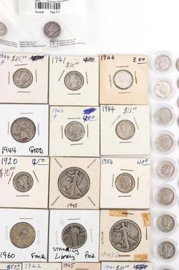 $12 FACE VALUE 90% SILVER U.S. COIN LOT