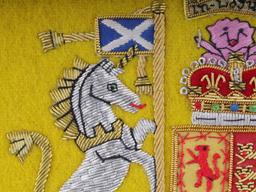 UNITED KINGDOM GORDON HIGHLANDERS REGIMENT FLAG