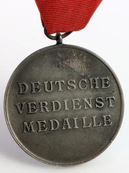 WWII GERMAN REICH SILVER MEDAL OF MERIT 8TH CLASS