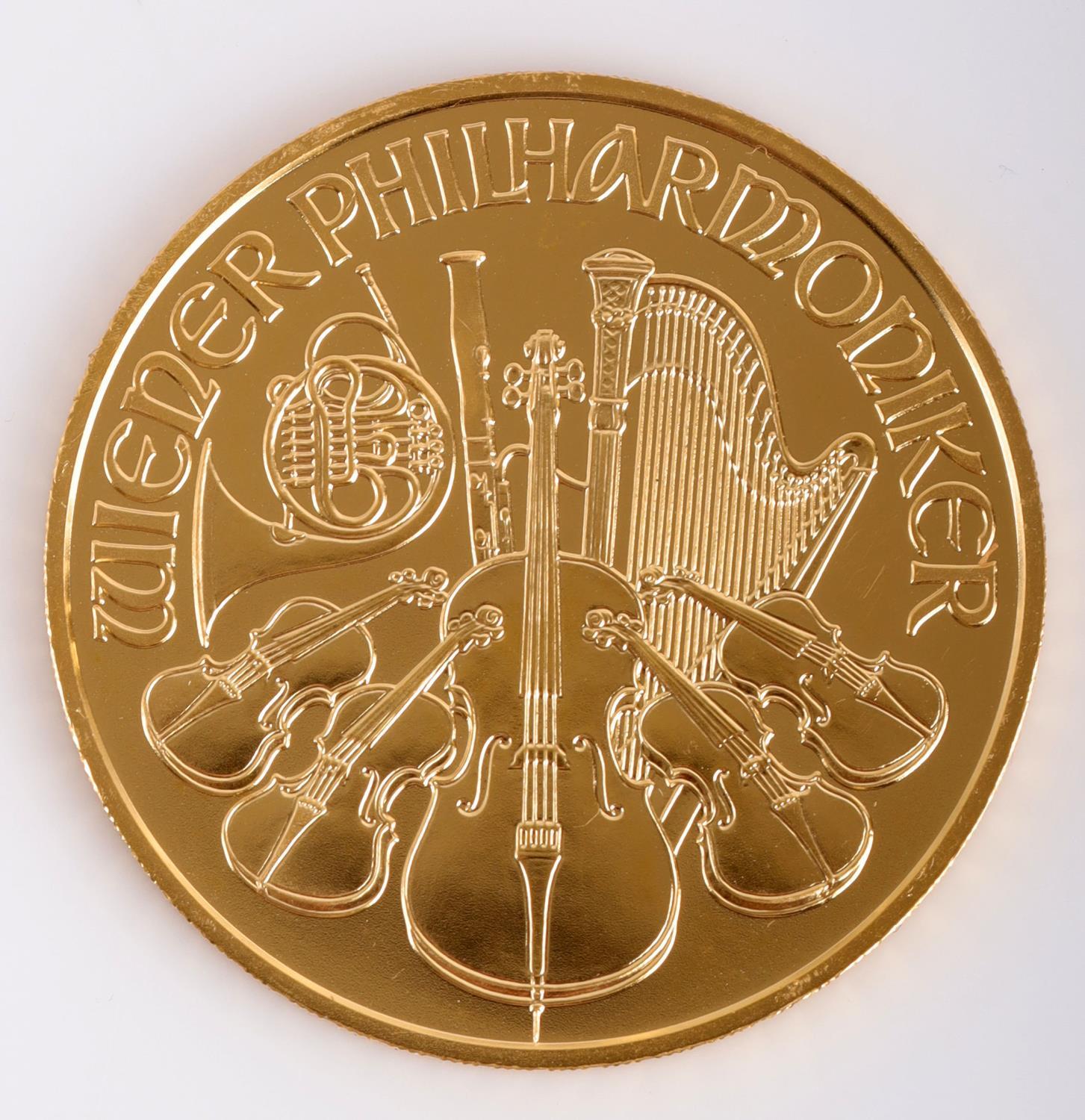 1 OZ GOLD AUSTRIA PHILHARMONIC COIN 2006 BU