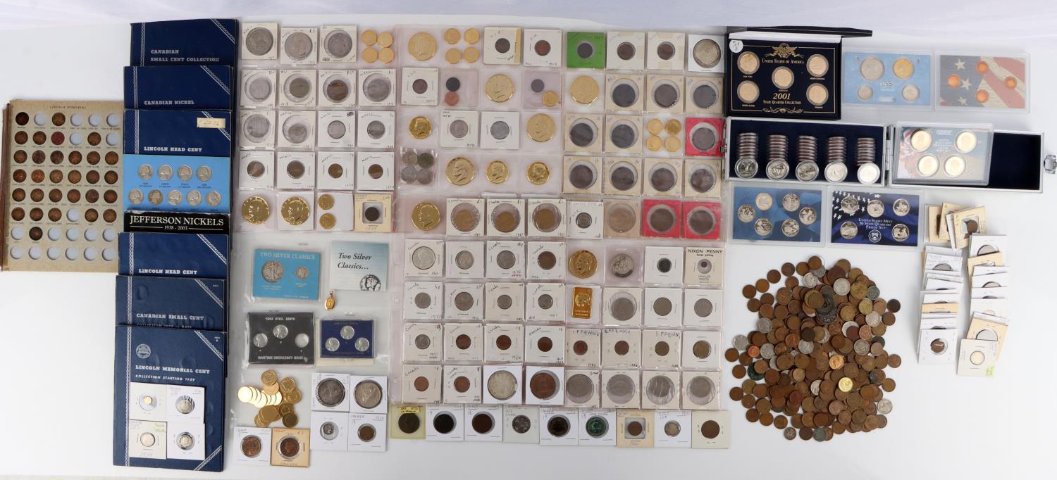 OVER 14 POUNDS UNSEARCHED WORLD U.S. COIN LOT