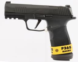 SIG SAUER P365-XMACRO 9MM SEMI AUTO PISTOL NIB