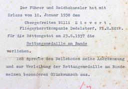 TYPED & SIGNED HERMANN GOERING LETTER