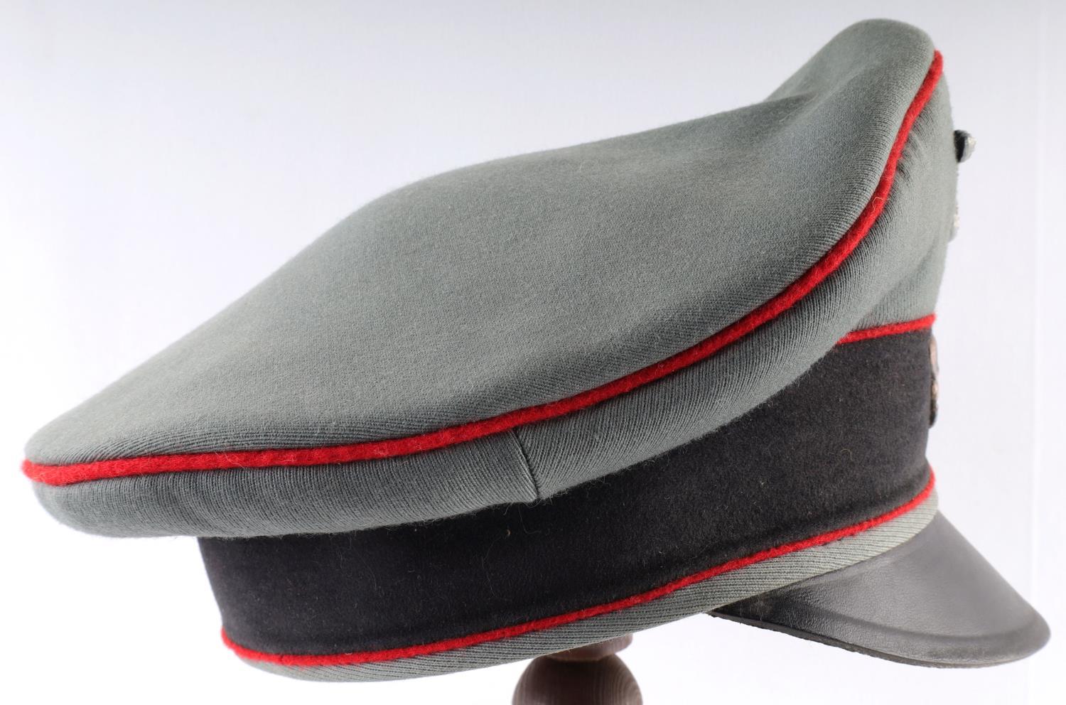 WWII GERMAN SS ARTILLERY VISOR