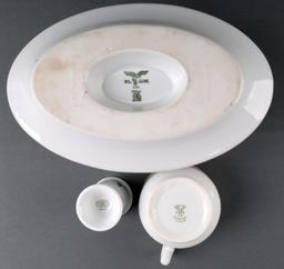 6 WWII GERMAN REICH LUFTWAFFE DINNERWARE PORCELAIN