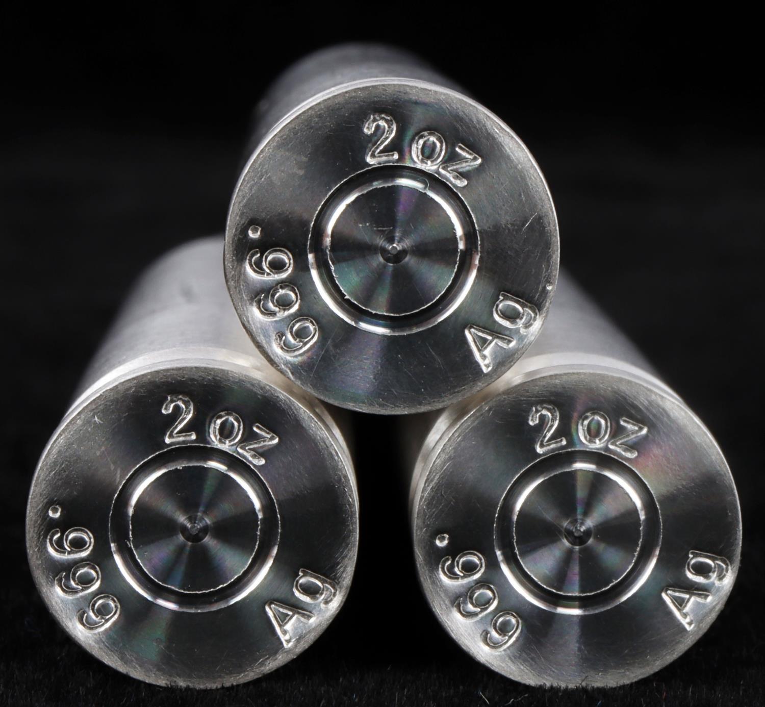 SILVER BULLET BULLION .308 CAL AMMO REPLICA 6 OZ