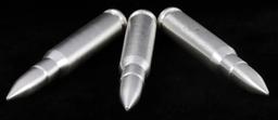 SILVER BULLET BULLION .308 CAL AMMO REPLICA 6 OZ