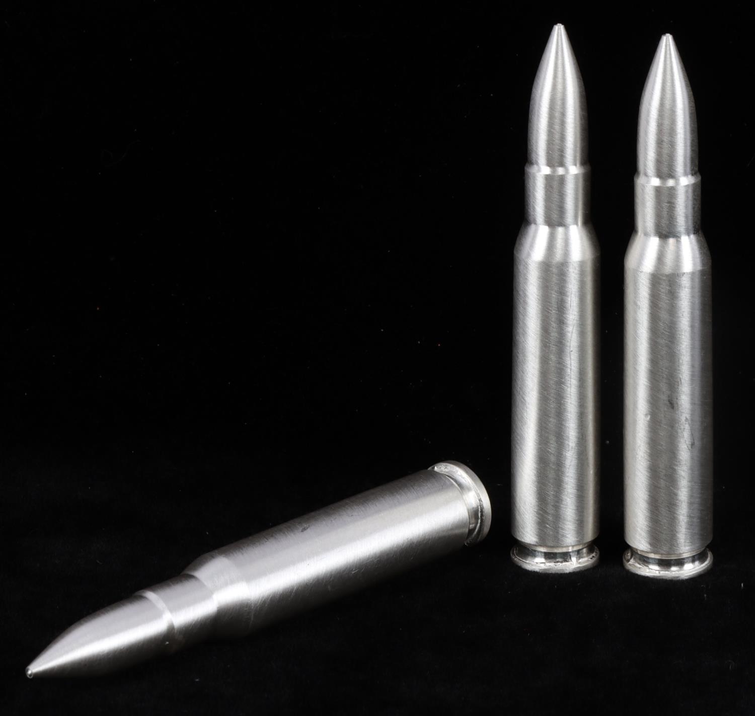 SILVER BULLET BULLION .308 CAL AMMO REPLICA 6 OZ