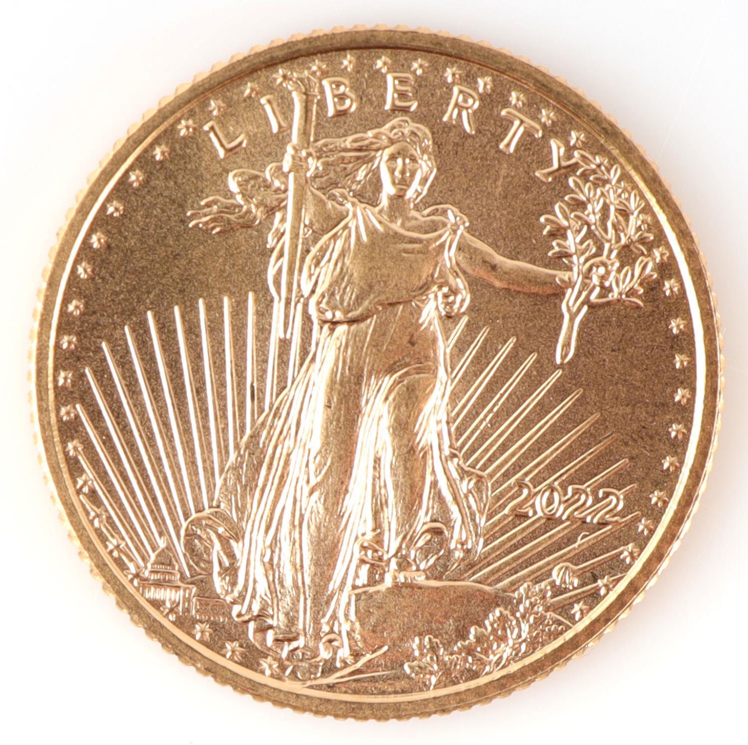 1/10TH AMERICAN GOLD EAGLE GOLD COIN