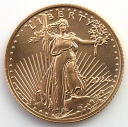 1/10TH OZ GOLD AMERICAN EAGLE COIN