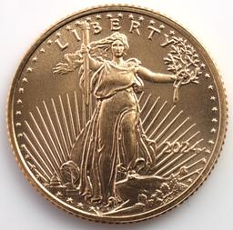 1/10TH OZ GOLD AMERICAN EAGLE COIN