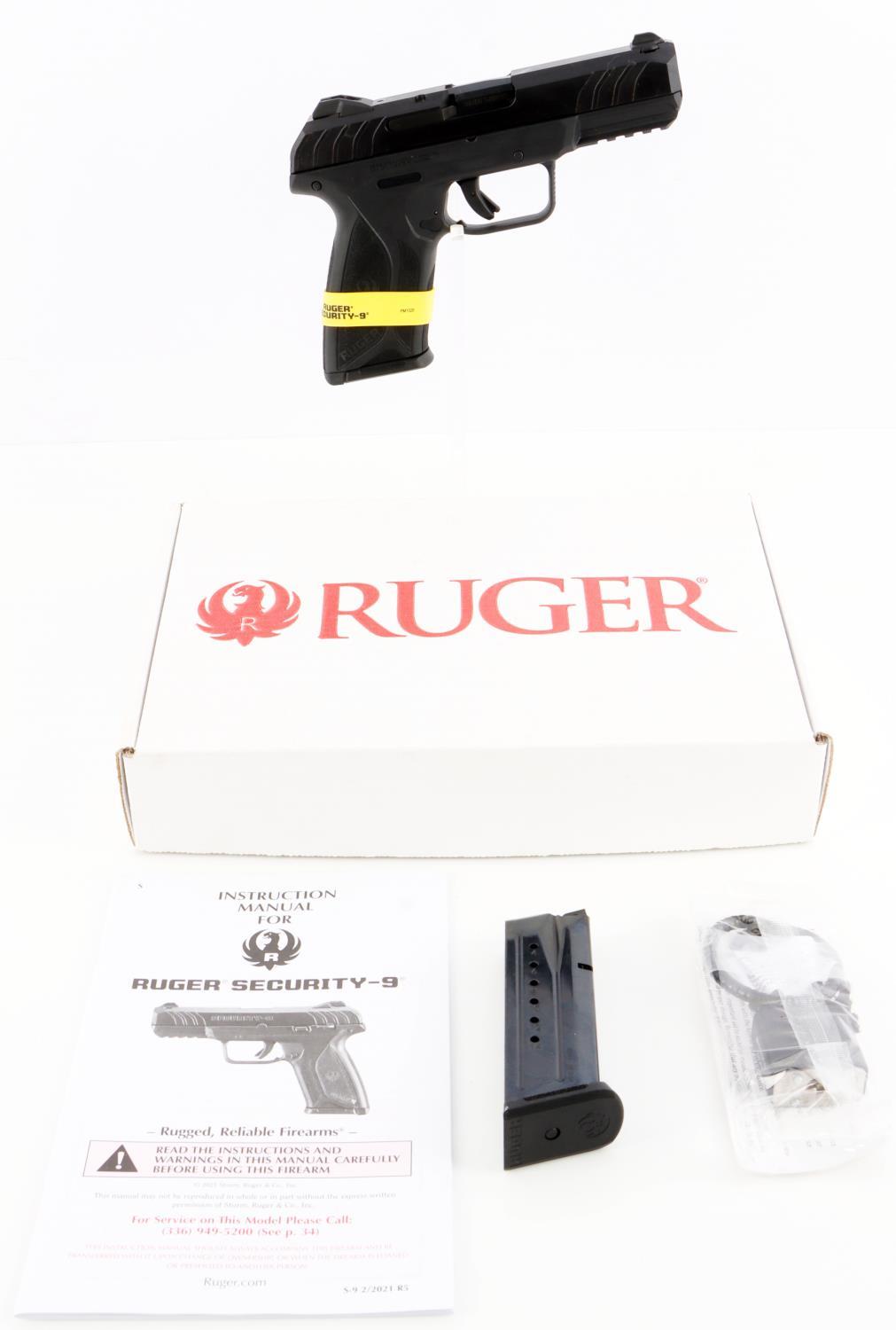 RUGER SECURITY 9 SEMI AUTOMATIC PISTOL