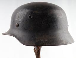 WWII GERMAN THIRD REICH M 40 HELMET W LINER