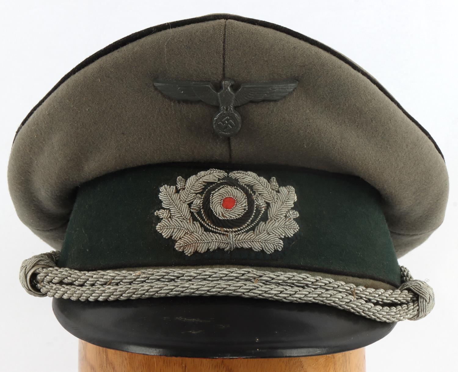 WWII GERMAN THIRD REICH LAND CUSTOMS VISOR