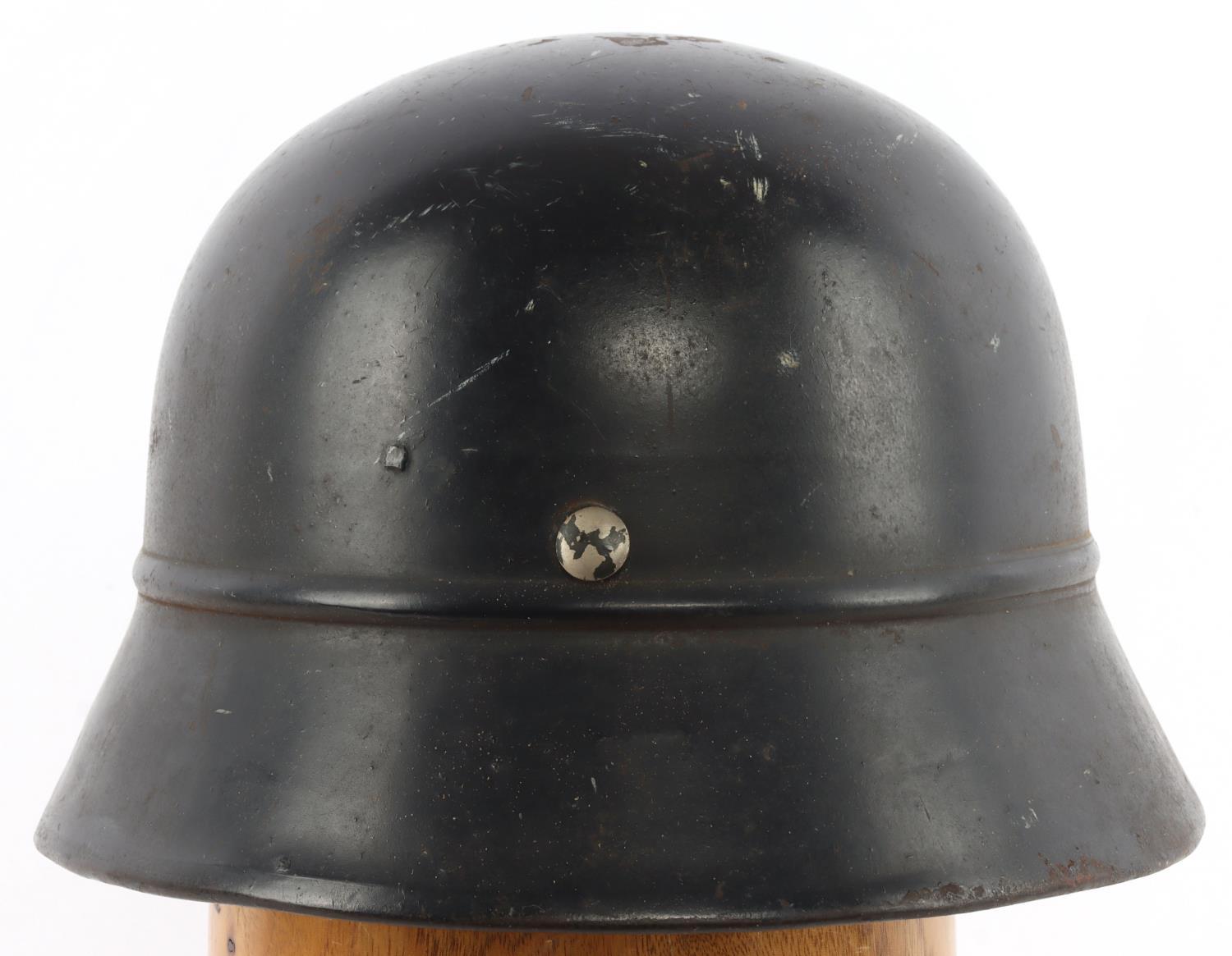 WWII GERMAN LUFTSCHUTZ HELMET DATED 1943