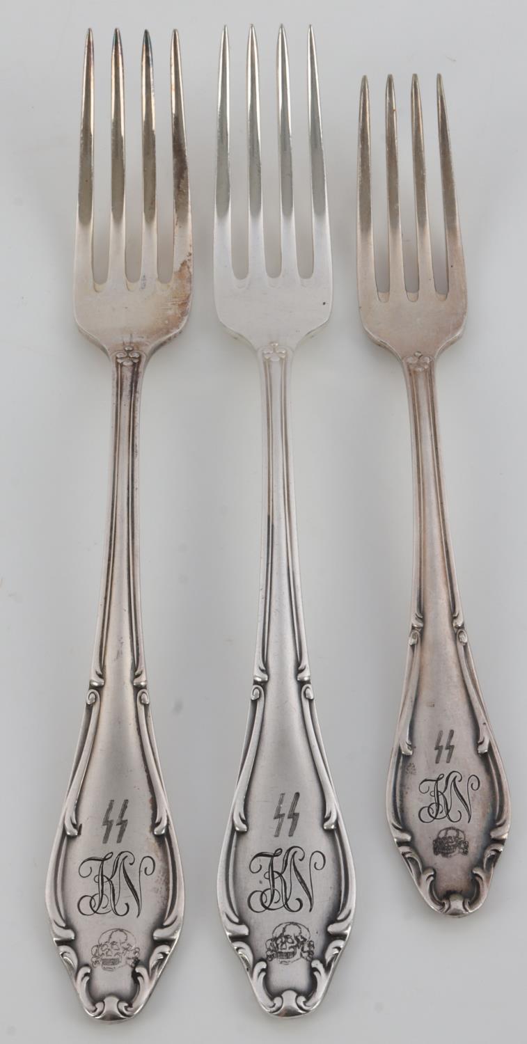 SS CAMP NEUGAMME LAGER MESS SILVERWARE CUTLERY