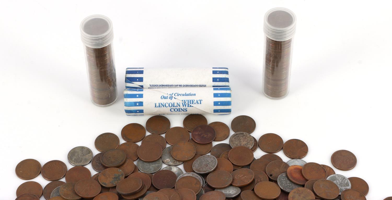 OVER 13 POUNDS OF UNSEARCHED WHEAT CENT PENNIES