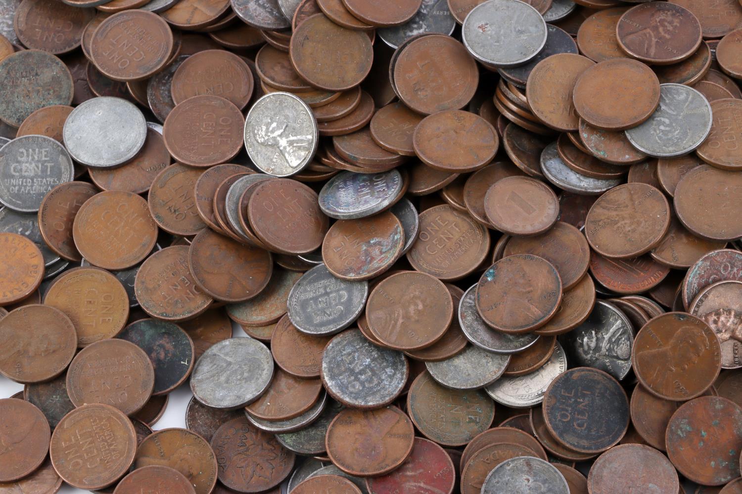 OVER 13 POUNDS OF UNSEARCHED WHEAT CENT PENNIES