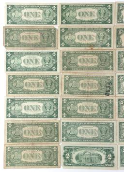 $95 FACE VALUE SILVER CERTIFICATES STAR NOTE